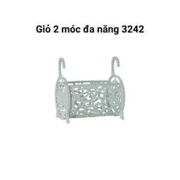 Rổ Nhựa Hai Quai Việt Nhật 3218/41/42/45/05/06, Rổ Móc Đựng Đồ, Giỏ Phòng Tắm, Đa Năng Tiện Ích - DOMUS 5