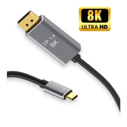 Cáp chuyển Type-C sang DisplayPort 8K@60Hz | Dây USB-C to DP 1.4 hỗ trợ 4K/120Hz – 8K/60Hz  cao cấp 1