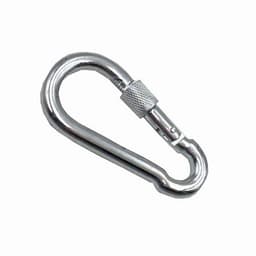 Móc treo bạt Móc Khoá An Toàn Size dày 5mm, 6mm, 8mm, 10mm Bằng Thép Loại có ren và không ren 4