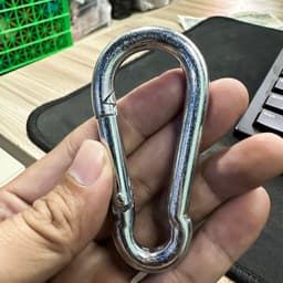 Móc treo bạt Móc Khoá An Toàn Size dày 5mm, 6mm, 8mm, 10mm Bằng Thép Loại có ren và không ren 6