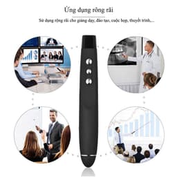 Bút trình chiếu Laser PP-1000T - Không dây, điều khiển PowerPoint từ xa, thuyết trình chuyên nghiệp 3