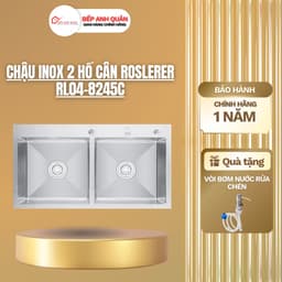CHẬU RỬA ROSLERER RL04-8245 CÂN | CHỐNG ỒN | CHỐNG TRÀN 1