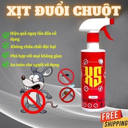 Xịt Đuổi Chuột Thảo Mộc XS 500 ML Thái Lan – An Toàn, Đuổi Chuột Hiệu Quả Không Độc Hại 5