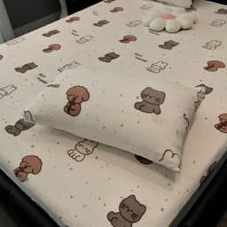 Bộ ga gối nỉ nhung lông mềm [Ảnh thật] bộ 3 món,ga bo chun theo yêu cầu,chất nỉ nhung siêu ấm áp,mềm mịn 8
