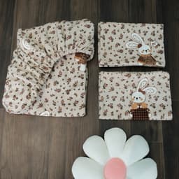 Bộ ga gối nỉ nhung lông mềm [Ảnh thật] bộ 3 món,ga bo chun theo yêu cầu,chất nỉ nhung siêu ấm áp,mềm mịn 9