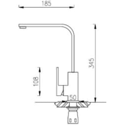RL-801 Vòi Rửa Bát Roslerer Nóng Lạnh 5