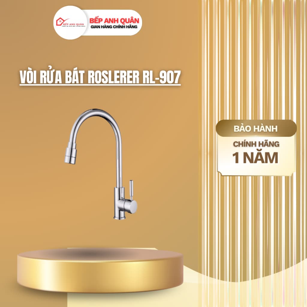 Vòi Rửa Bát Roslerer RL-907 Nóng Lạnh
