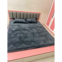 Bộ ga gối nỉ trần bông [Ảnh thật] Freemondle 4 món ,ga bo chun tiện lợi,thiết kế sang trọng,chất lượng tốt 9