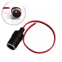 Ổ Cắm Tẩu Sạc Ô Tô (Đầu Cái) 12V 24V | Nhựa Chống Cháy | Lõi Đồng Hàng Chuẩn Loại 1 2