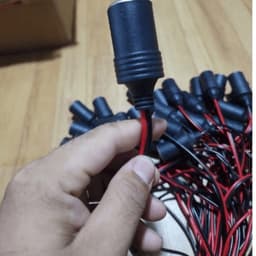 Ổ Cắm Tẩu Sạc Ô Tô (Đầu Cái) 12V 24V | Nhựa Chống Cháy | Lõi Đồng Hàng Chuẩn Loại 1 4