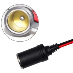 Ổ Cắm Tẩu Sạc Ô Tô (Đầu Cái) 12V 24V | Nhựa Chống Cháy | Lõi Đồng Hàng Chuẩn Loại 1 3