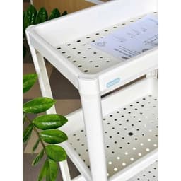 Kệ Đẩy Đa Năng 2/3/4 Tầng Tokyo Plus – Inochi |Có Bánh Xe Tiện Lợi, Dễ Dàng Di Chuyển, Gọn Gàng 2