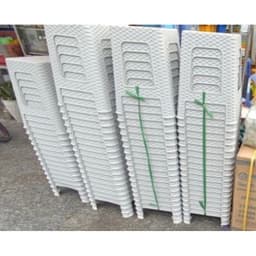 Ghế Đan Mây Cao TADAHOME, Ghế Đẩu Nhựa Ghế Cafe Chịu Lực Tốt Nhiều Màu Sắc - DOMUS 7