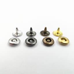 Nút đinh tán cố định túi quần jean (rivets for pocket) (Mẫu nút thụt) 9mm Bằng thau không gỉ Bịch 100 cái 1