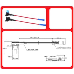 Dây Chia Cầu Chì Ô Tô (Fuse Tap) Lấy Nguồn Không Cắt Dây | Đủ Loại Mini, Micro, Micro 2 | Hàng Chuẩn 6