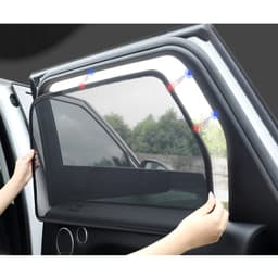 Rèm che nắng nam châm xe Vinfast Limo Green + MPV7 - bộ 4 tấm kèm khay rèm 6