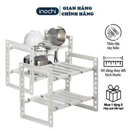 Kệ Gầm Bếp Đa Năng Tokyo Inochi | Thiết Kế Thông Minh Dễ Dàng Tăng Giảm Kích Thước, Gọn Gàng 4