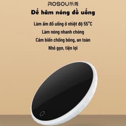 Đế Hâm Nóng XM OirM Thông Minh, Tiện Dụng - Giữ Nhiệt 55 ºC, Sữa, Cà Phê , Nước, Phù Hợp Với Mọi Chất Liệu 3
