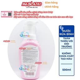 NƯỚC RỬA BÌNH THẢO MỘC  ARAU BABY NHẬT BẢN BÌNH 500ML 2