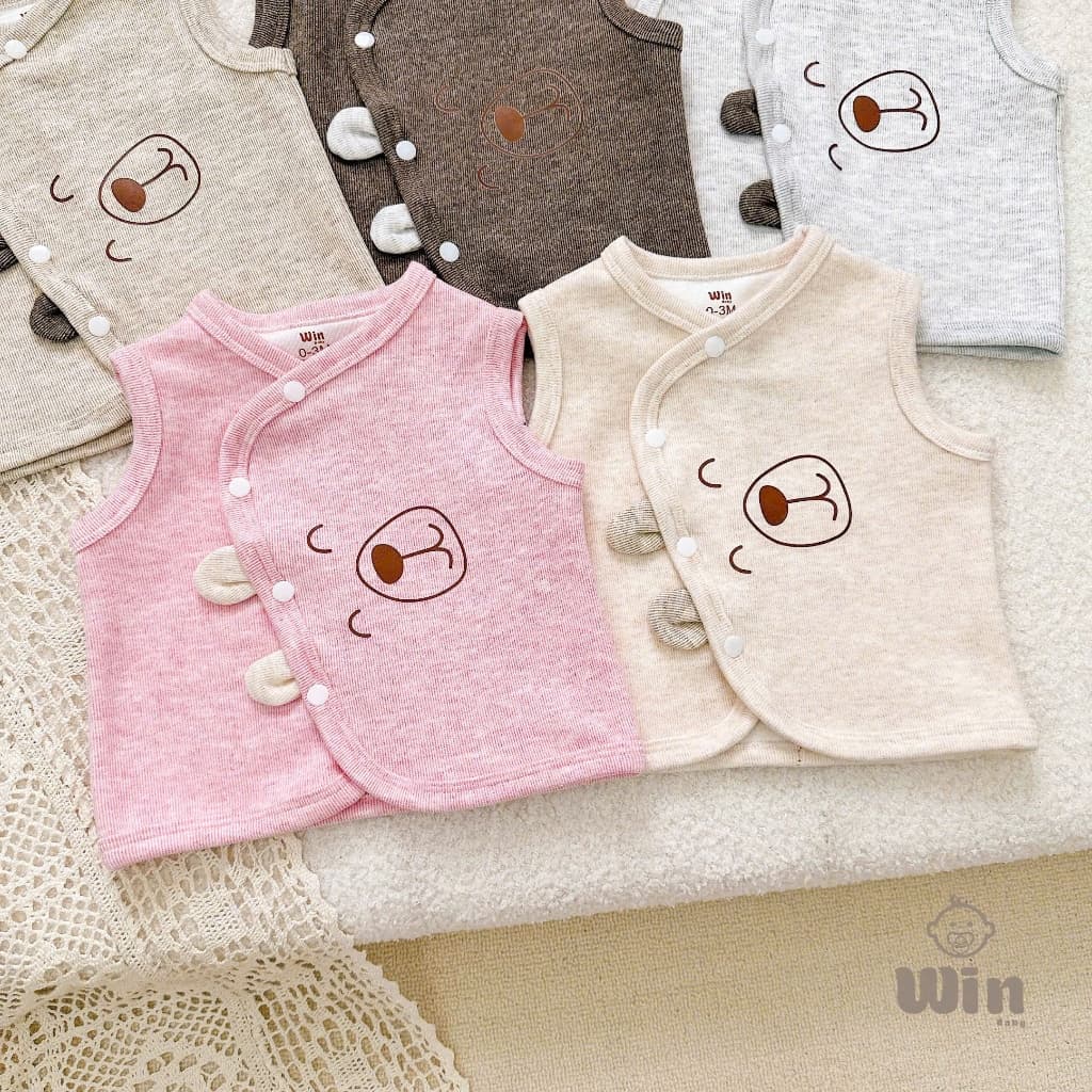 [COMBO]Áo gile len lông thỏ mềm, mịn cho bé 3-9kg