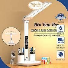 Đèn Học Led Để Bàn Làm Việc Thiết Kế Sáng Tạo Với 2 Thanh Led Rời, Cảm Ứng , Chống Cận Thị 2