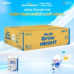 Sữa Bột Nuvi Grow Height 1+ (800G) Phát Triển Chiều Cao Dành Cho Trẻ Trên 1 Tuổi 5
