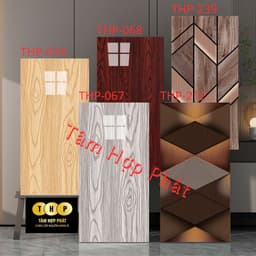 Bộ 20 tấm dán tường vân gỗ lam sóng cao cấp đủ màu đẹp, kt 60x30cm 3