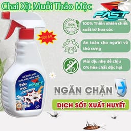 Xịt Đuổi Muỗi & Côn Trùng FA⚡️TER 500ml – Tinh Dầu Tự Nhiên, An Toàn Cho Gia Đình 2