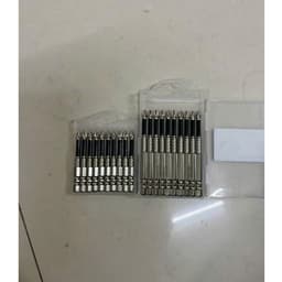 Combo 10 đầu vít chống trượt cao cấp k5 chân lục giác đủ các cỡ Non-Slip Barbed 5