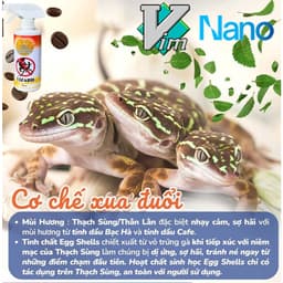 Xịt Đuổi Thằn Lằn ,Thạch Sùng Hiệu Quả Vim Lizard Nano 500ml – Hương Thơm Tự Nhiên An Toàn, Không Độc Hại 6