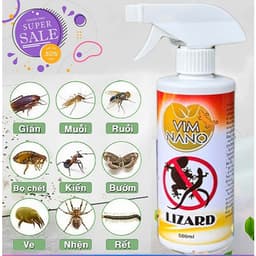 Xịt Đuổi Thằn Lằn ,Thạch Sùng Hiệu Quả Vim Lizard Nano 500ml – Hương Thơm Tự Nhiên An Toàn, Không Độc Hại 8