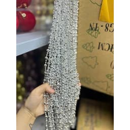 Chuỗi hạt lấp lánh đồ trang trí cây thông noel thêm rực rỡ 7