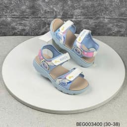 Dép Sandal Bé Gái Biti's Màu Hồng Và Xanh Dương BEG003400 Siêu Nhẹ 5