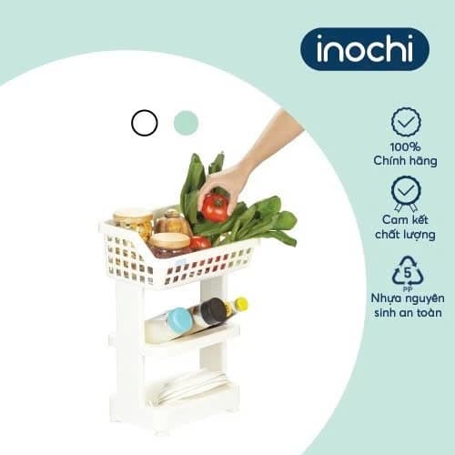 Kệ Nachi & Nachi Plus – Nhựa PP Cao Cấp, 3 Tầng Tiện Dụng, Dễ Tháo Lắp, Gọn Gàng Cho Mọi Không Gian