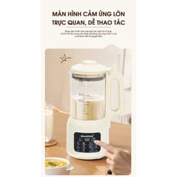 Máy Làm Sữa Hạt Nineshield KB-110-5 Chính Hãng - Cối Thủy Tinh Cao Cấp, 10 Chức Năng Nấu Chín – Xay Mịn – Giữ Ấm Tự Động 5