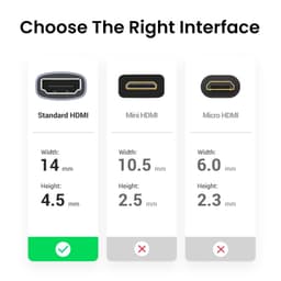 Đầu nối HDMI 2.1 dài – Cáp nối mở rộng 8K/60Hz, 4K/120Hz – Truyền tín hiệu ổn định, bền bỉ 5