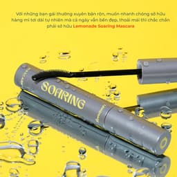 Chuốt mi tơi dài lâu trôi Lemonade Soaring Mascara 6ml 5