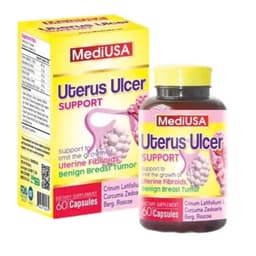 Uterus Ulcer SUPPORT-Giảm u xơ tử cung & u lành tuyến vú 🌸 Chiết xuất thảo dược Crinum, nghệ & Roscoe – an toàn H.quả! 2