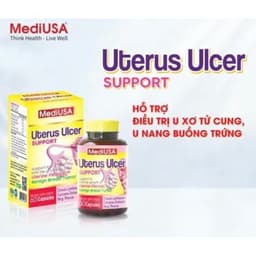 Uterus Ulcer SUPPORT-Giảm u xơ tử cung & u lành tuyến vú 🌸 Chiết xuất thảo dược Crinum, nghệ & Roscoe – an toàn H.quả! 1