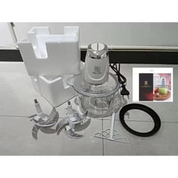 Máy Xay Thực Phẩm Đa Năng MISU LOUIS Cối Thủy Tinh 3.5L, Công Suất 500W Máy Xay Thịt Xay Sinh Tố Củ Quả 4