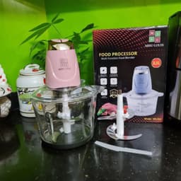 Máy Xay Thực Phẩm Đa Năng MISU LOUIS Cối Thủy Tinh 3.5L, Công Suất 500W Máy Xay Thịt Xay Sinh Tố Củ Quả 7