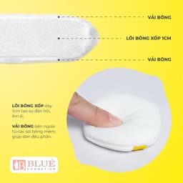 Bộ 2 bông phấn phủ chuyên nghiệp Lemonade Loose Powder Puff Set (2pcs) 4