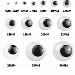 MẮT THÚ NHỰA – MẮT HANDMADE THÚ NHỒI BÔNG, RỐI, ĐỒ TRANG TRÍ DIY – NHIỀU SIZE 4/6/8/10/12/14/18/20MM 6
