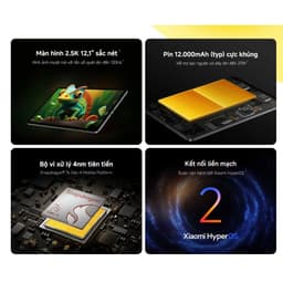 [HỎA TỐC] Máy Tính Bảng Xiaomi Redmi Pad 2 Pro 6GB 128GB Chính Hãng BH 18 Tháng 2
