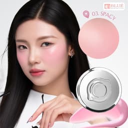 Má hồng Lemonade căng bóng dạng phấn nước thuần chay Mirror Mirror Blush Cushion (8g) 7