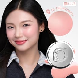 Má hồng Lemonade căng bóng dạng phấn nước thuần chay Mirror Mirror Blush Cushion (8g) 5