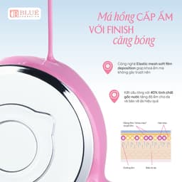 Má hồng Lemonade căng bóng dạng phấn nước thuần chay Mirror Mirror Blush Cushion (8g) 3