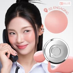 Má hồng Lemonade căng bóng dạng phấn nước thuần chay Mirror Mirror Blush Cushion (8g) 6