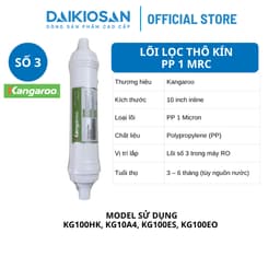 Bộ 3 Lõi Lọc Thô kín 10” Kangaroo – Chính Hãng sử dụng cho các model KG100HK, KG10A4, KG100ES, KG100EO 5