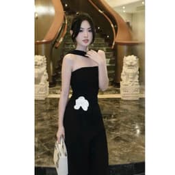 Xuka_Jump cup đính hoa trắng sang chảnh, set đồ dự tiệc đẳng câp 5